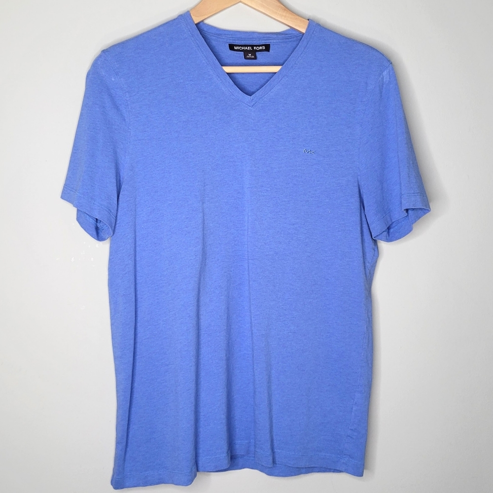 Michael Kors Classic Short Sleeve V-Neck Tee Men's size medium - Picture 3 of 8